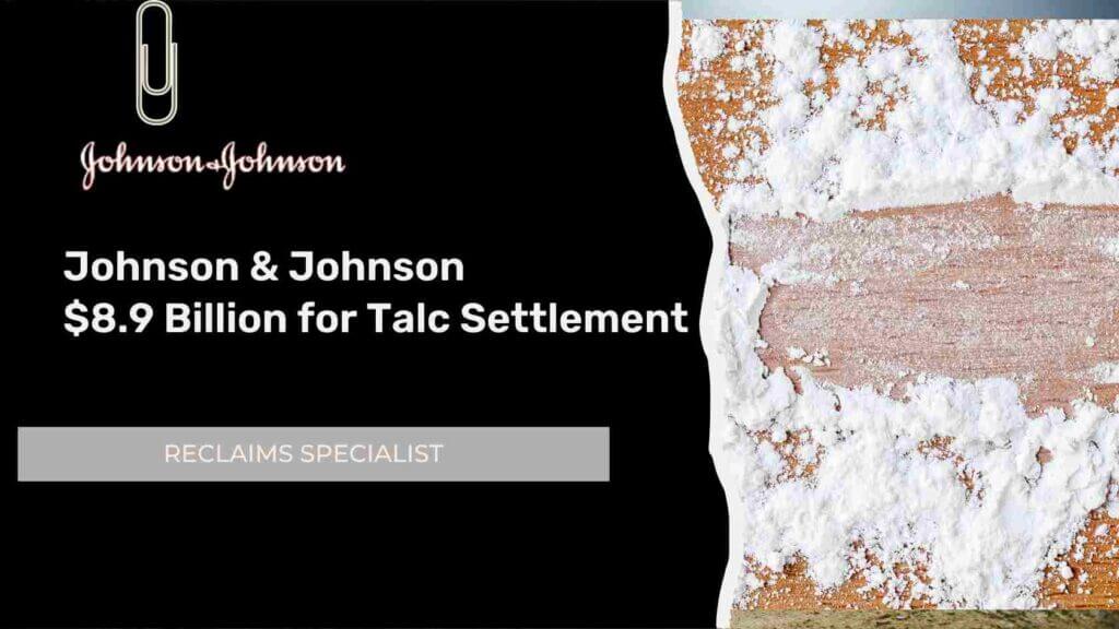 Talcum powder law suit for Johnson & Johnson